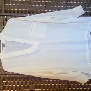 Vince Silk Cream Blouse